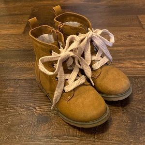 Cat & Jack cognac boots toddler girls 10 fall